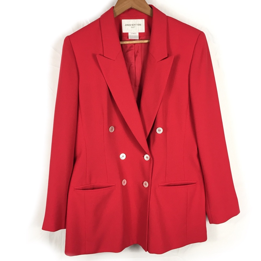 Jones New York Red Blazer